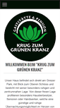 Mobile Screenshot of krug-zum-gruenen-kranz.com
